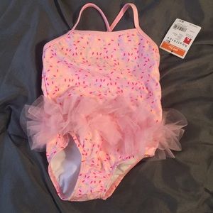 NWT sprinkles tutu bathing suit
